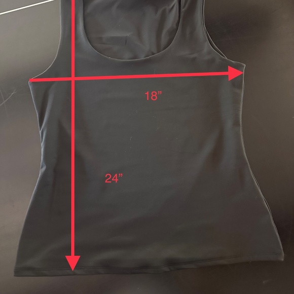 Boston Proper-So Modern Scoop Neck Tank-Size M Black - Picture 7 of 8